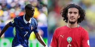 Francia vs. Marruecos. (Foto: Getty Images)