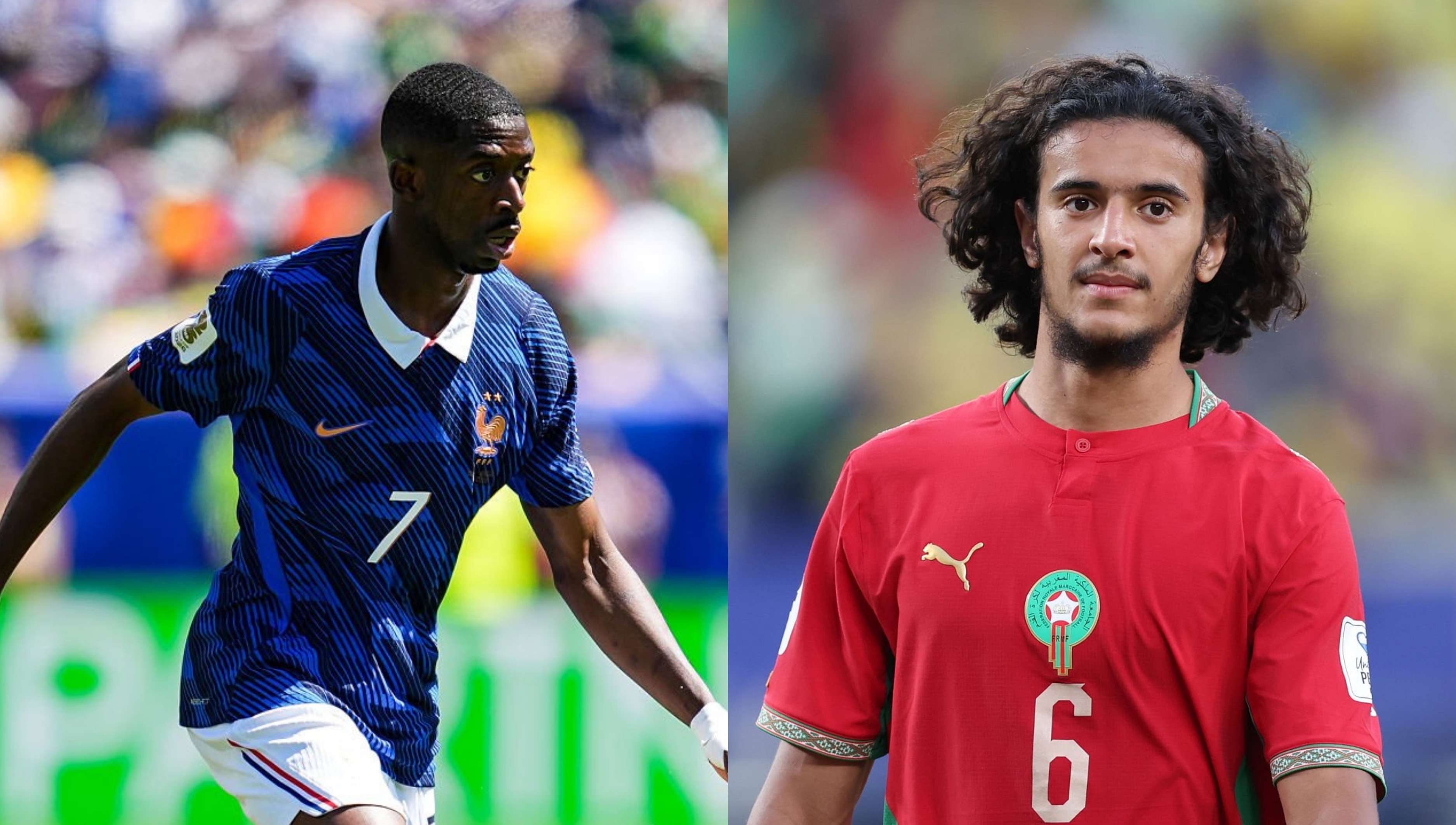 Francia vs. Marruecos. (Foto: Getty Images)