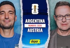Argentina vs. Austria EN VIVO: minuto a minuto por internet gratis vía TV Pública, TyC Sports, Telefe y DIRECTV