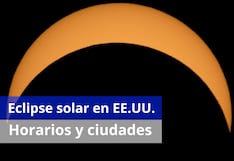 Eclipse solar en Estados Unidos hoy, 12 de agosto: hora exacta y ciudades donde será visible