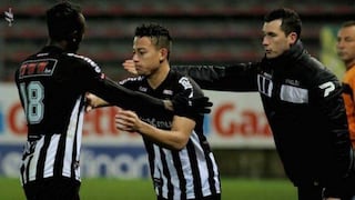 Cristian Benavente marcó su primer golazo con el Charleroi de Bélgica