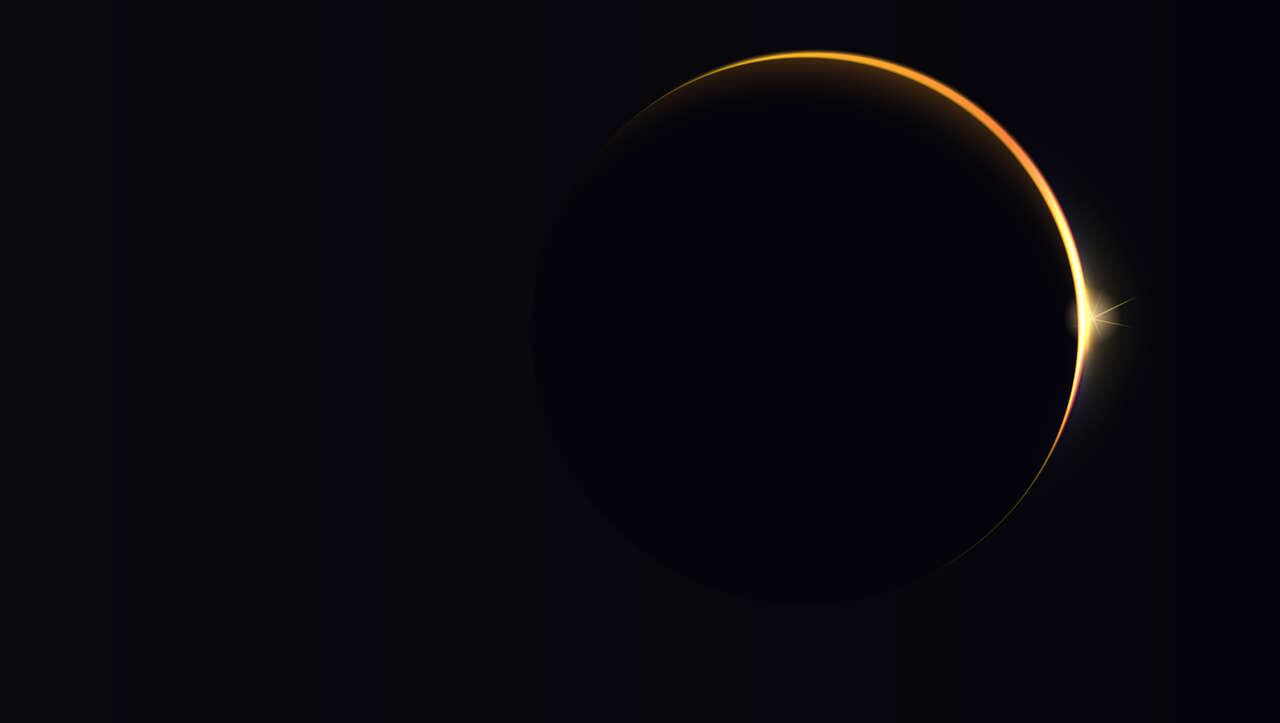 Este fenómeno tiene lugar antes del inicio de la penumbra total (Foto: iStock)