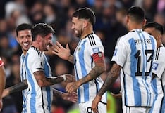 ¿Messi será titular o suplente? El equipo que ensaya Scaloni para el duelo frente a Perú