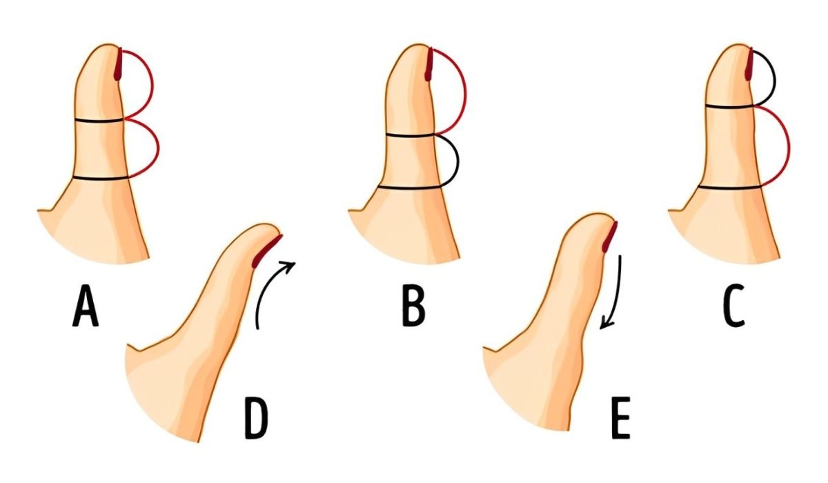Test visual: la forma de tu dedo pulgar según esta imagen revelará qué tipo de persona eres (Foto: Namastest).