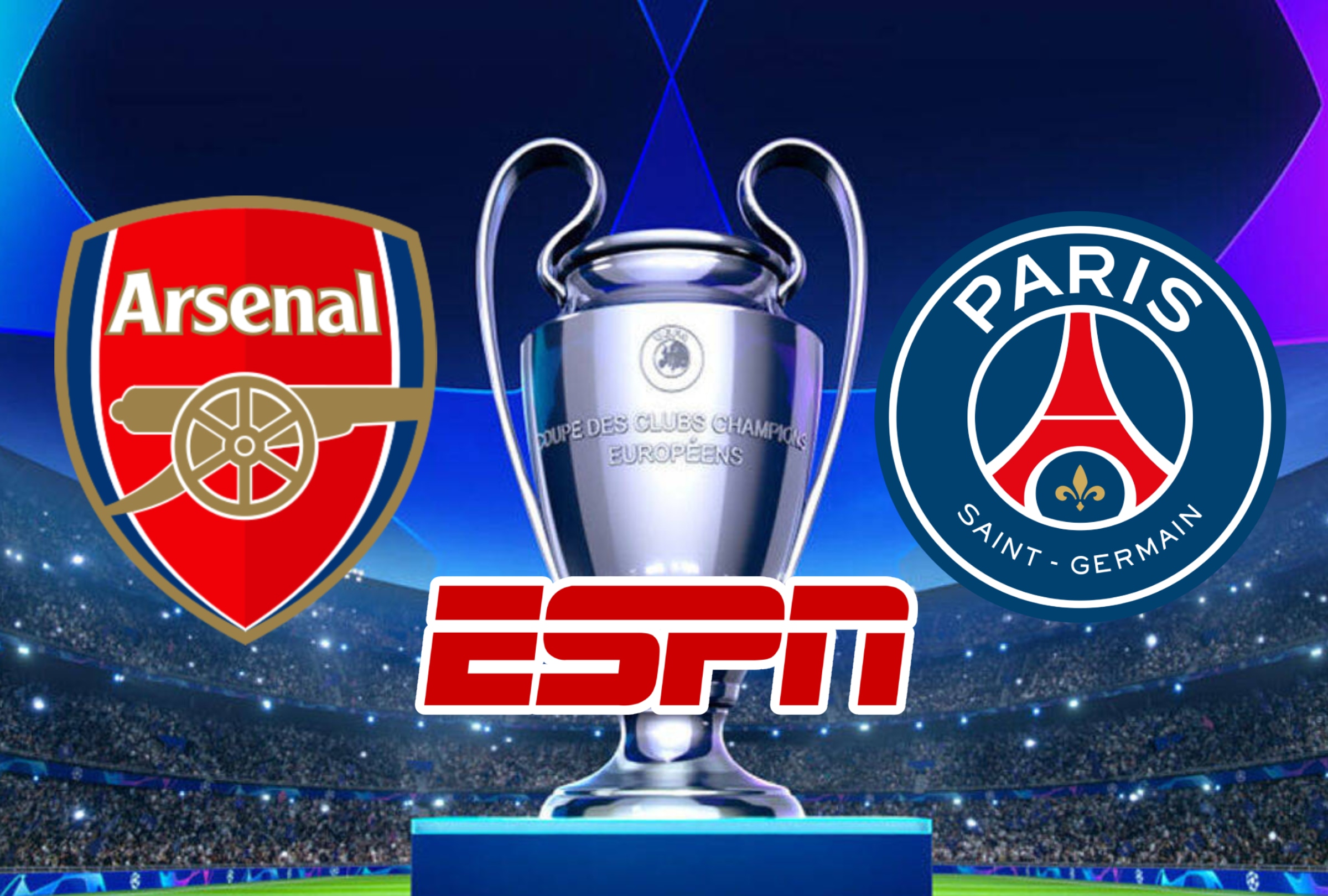 BUDAPEST (HUNGRÍA), 30/05/2026.- Cobertura oficial de ESPN (Disney Plus Premium) EN VIVO ONLINE para ver el partido entre Arsenal y PSG este sábado 30 de mayo por la final de la UEFA Champions League 2025-26 en el Puskás Aréna de Budapest, Hungría. FOTO DE NOÉ YACTAYO PARA DEPOR.COM
