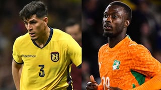 Ecuador vs. Costa de Marfil: cuándo juegan y en qué canales ver el partido