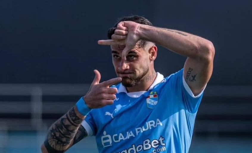 El delantero celeste asume el mal momento del equipo en la Liga 1, pero se concentra en pelear por clasificar a los octavos de final de la Copa Libertadores.