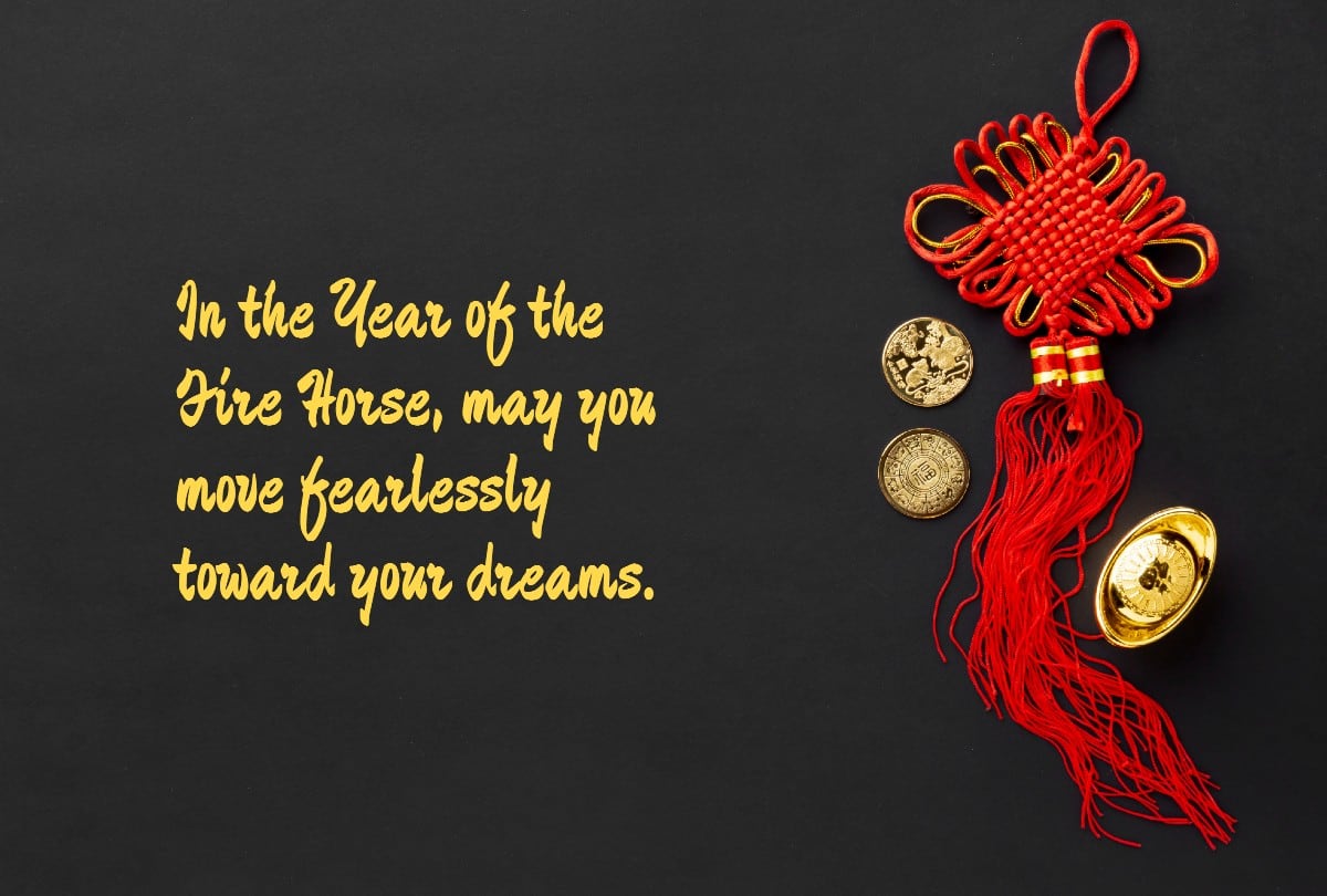 In Chinese New Year 2026, the Year of the Fire Horse symbolizes passion, drive, and new beginnings. | Credit: Depor Composition / Freepik