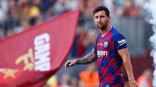 ¿No acaba de llegar de vacaciones? Messi salió lesionado en su primer entrenamiento con Barcelona