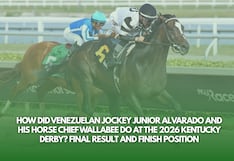 How Did Venezuelan Jockey Junior Alvarado and His Horse Chief Wallabee Do at the 2026 Kentucky Derby?