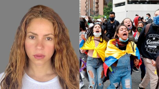 Shakira y su mensaje al Gobierno de Colombia por la represión a las protestas