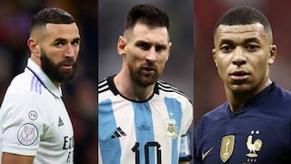Solo una será el mejor jugador: Messi, Benzema y Mbappé son finalistas en premio The Best FIFA