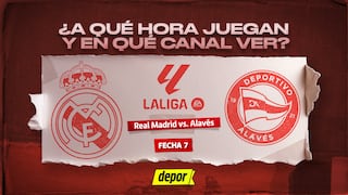 Real Madrid ante Alavés: en qué canales TV ver LaLiga y a qué hora juegan hoy