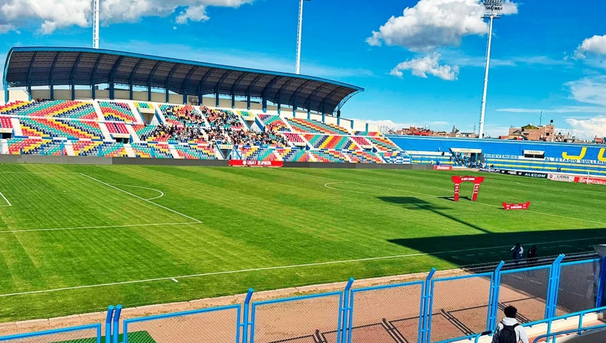 El Estadio Guillermo Briceño Rosamedina fue visitado por el comando técnico de la Selección Peruana. (Foto: Binacional)