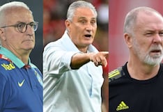 Tite, Mano Menezes y Dorival Júnior: los candidatos para dirigir al Corinthians de André Carrillo
