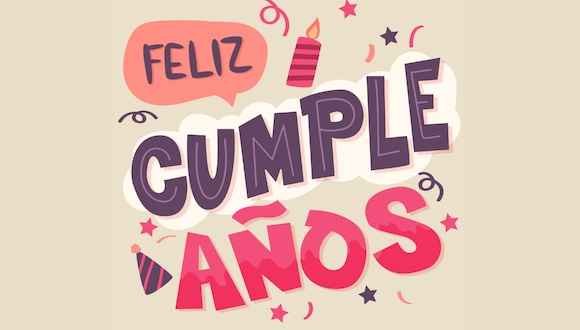 Imágenes de Feliz Cumpleaños: frases bonitas, mensajes cortos y saludos para compartir (Foto: Freepik).