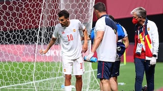 No apto para sensibles: la dura imagen de la lesión al tobillo de Dani Ceballos en el España vs. Egipto [FOTO]