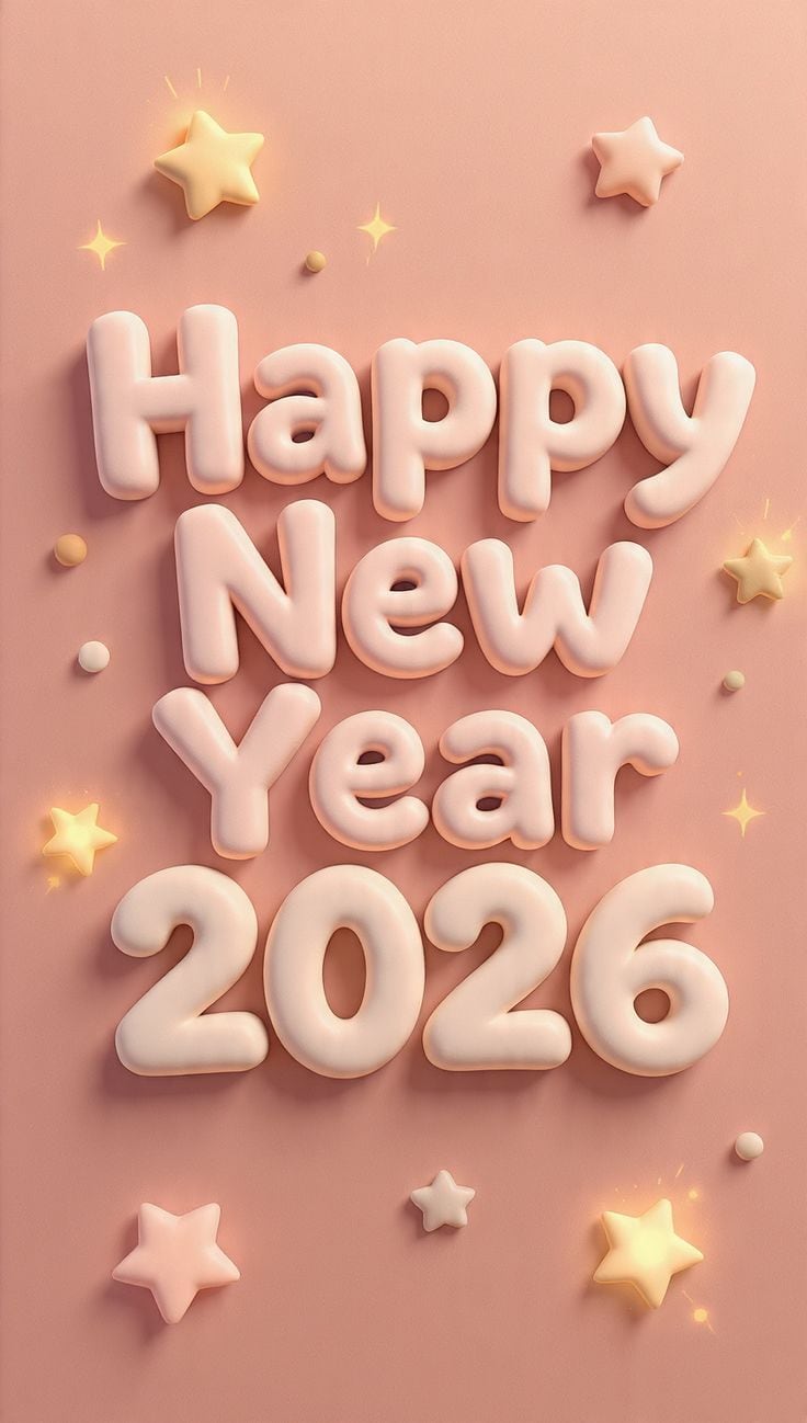 Choose one of these 100 phrases and messages for Happy New Year 2026! to dedicate to your loved ones on January 1 or December 31, via WhatsApp, Instagram, or Facebook. (Photo: Pinterest)