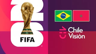 Chilevisión televisó el partido Brasil 1-1 Marruecos por Mundial 2026