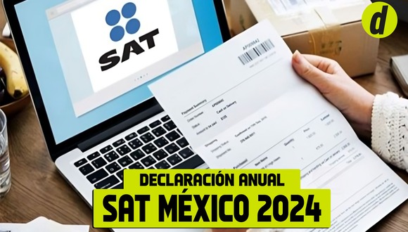 Conoce todos los detalles sobre la declaración anual SAT en México (Foto: Depor)