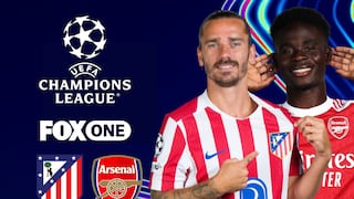 FOX One EN VIVO GRATIS — dónde ver partido Atlético Madrid vs. Arsenal FC por Fútbol TV y FOX Sports App Online