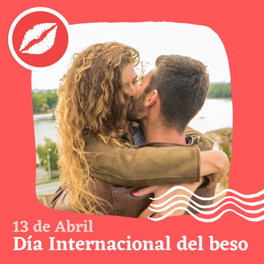 Día Internacional del Beso. (Foto: Canva)