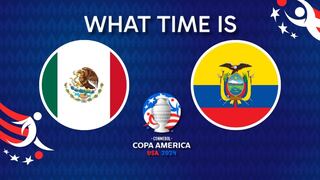 What time is Mexico vs Ecuador NOW? All time zones to watch the 2024 Copa America from USA, UK and Australia