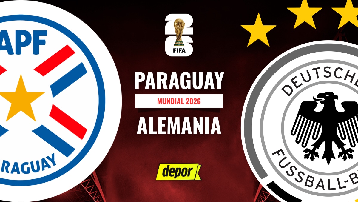 Alemania vs. Paraguay por los dieciseisavos del Mundial 2026. (Foto: Composición Depor)