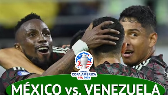 Horario y dónde ver México vs. Venezuela por fecha 2 de la Copa América (Foto: Composición Mix)