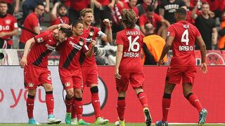 Toque sutil: Chicharito dio un gran pase gol en la victoria del Leverkusen [VIDEO]