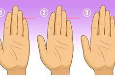 El tamaño de tu dedo meñique según esta imagen revelará cómo te ven tus amigos