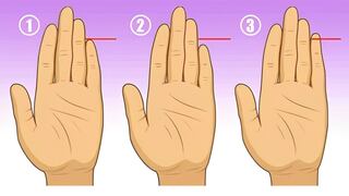 El tamaño de tu dedo meñique según esta imagen revelará cómo te ven tus amigos