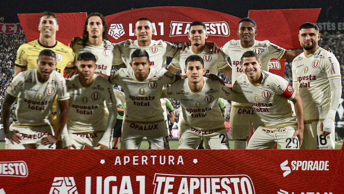 universitario marcha tercero en el Torneo Apertura 2025. (Foto: Liga 1)