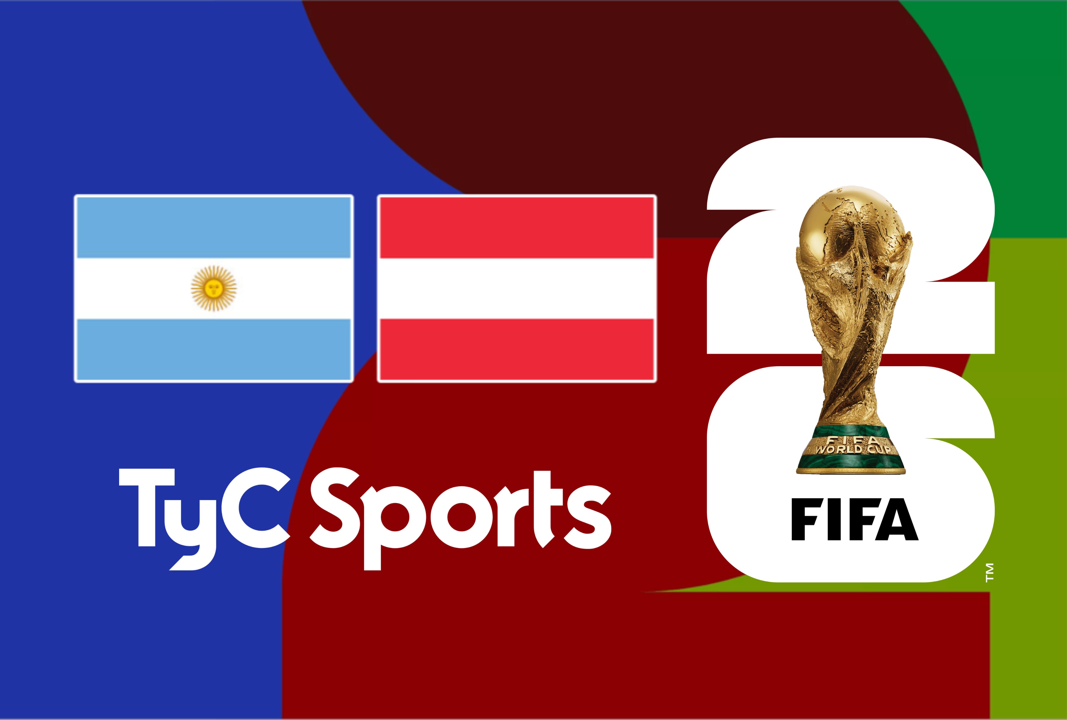 Acceda a la señal de TyC Sports en vivo gratis para saber dónde ver el partido Argentina vs. Austria en directo. Transmisión disponible mediante sistemas de fútbol TV y TyC Sports Play online. | Crédito: fifa.com / Composición Mag