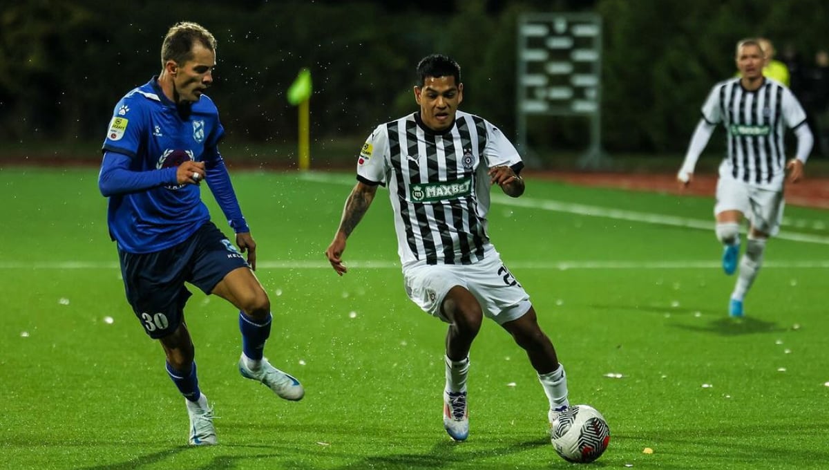 Joao Grimaldo lleva nueve partidos con Partizán en lo que va de la temporada. (Foto: Partizán)