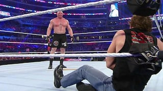 WrestleMania 32: Dean Ambrose no soportó la furia de Brock Lesnar