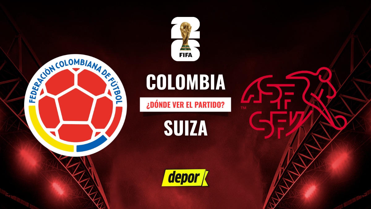 Colombia vs. Suiza se enfrentan por los octavos de final del Mundial. (Foto: Composición Depor)