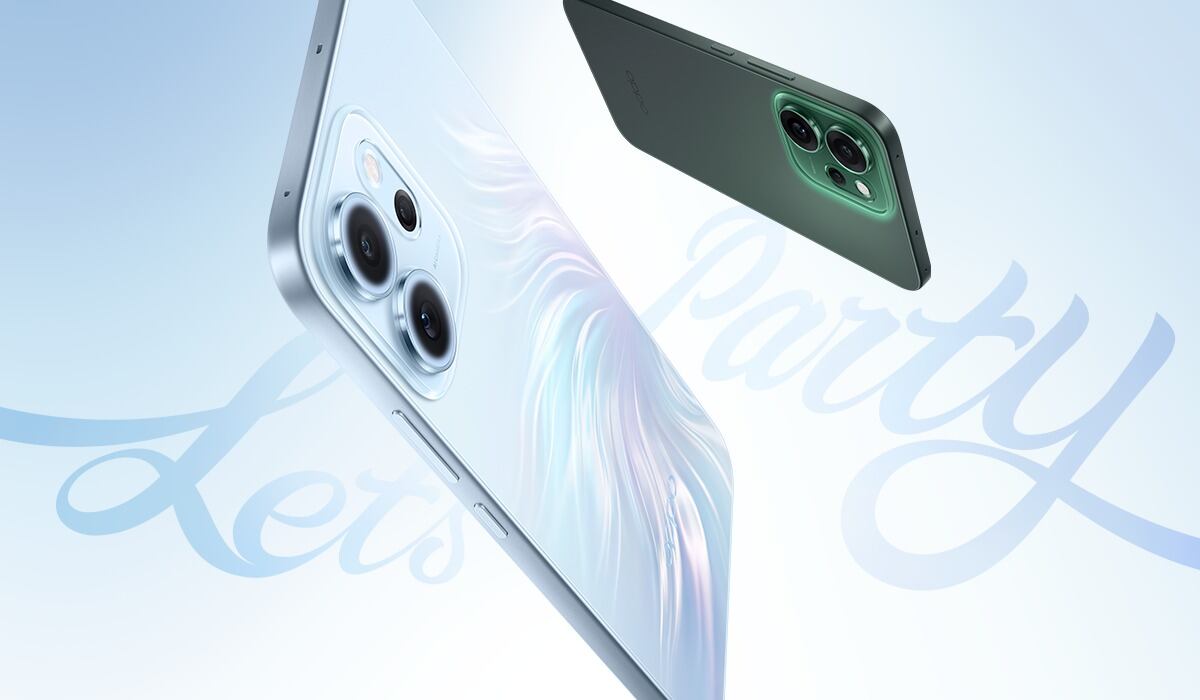 Oppo Reno 14 F llegó al Perú. (Foto: Oppo)