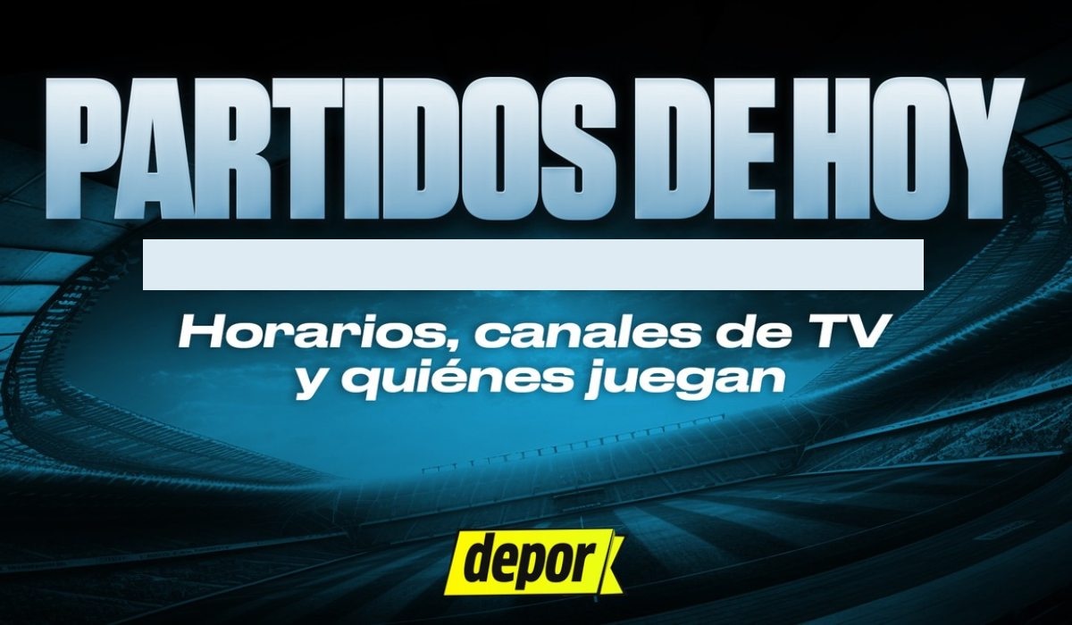 Partidos del jueves 11 de diciembre del 2025. (Diseño: Depor)