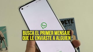 WhatsApp: el truco para saber cuál fue el primer mensaje que le enviaste a un contacto