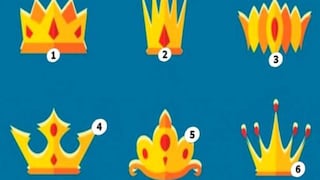 Saldrá a la luz el tipo de persona que eres cuando indiques qué corona te gusta más