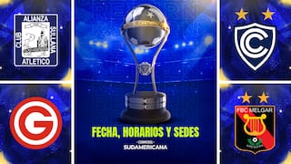 Alianza Atlético vs. Garcilaso y Cienciano vs. Melgar: fecha, horarios y sedes confirmadas por Sudamericana
