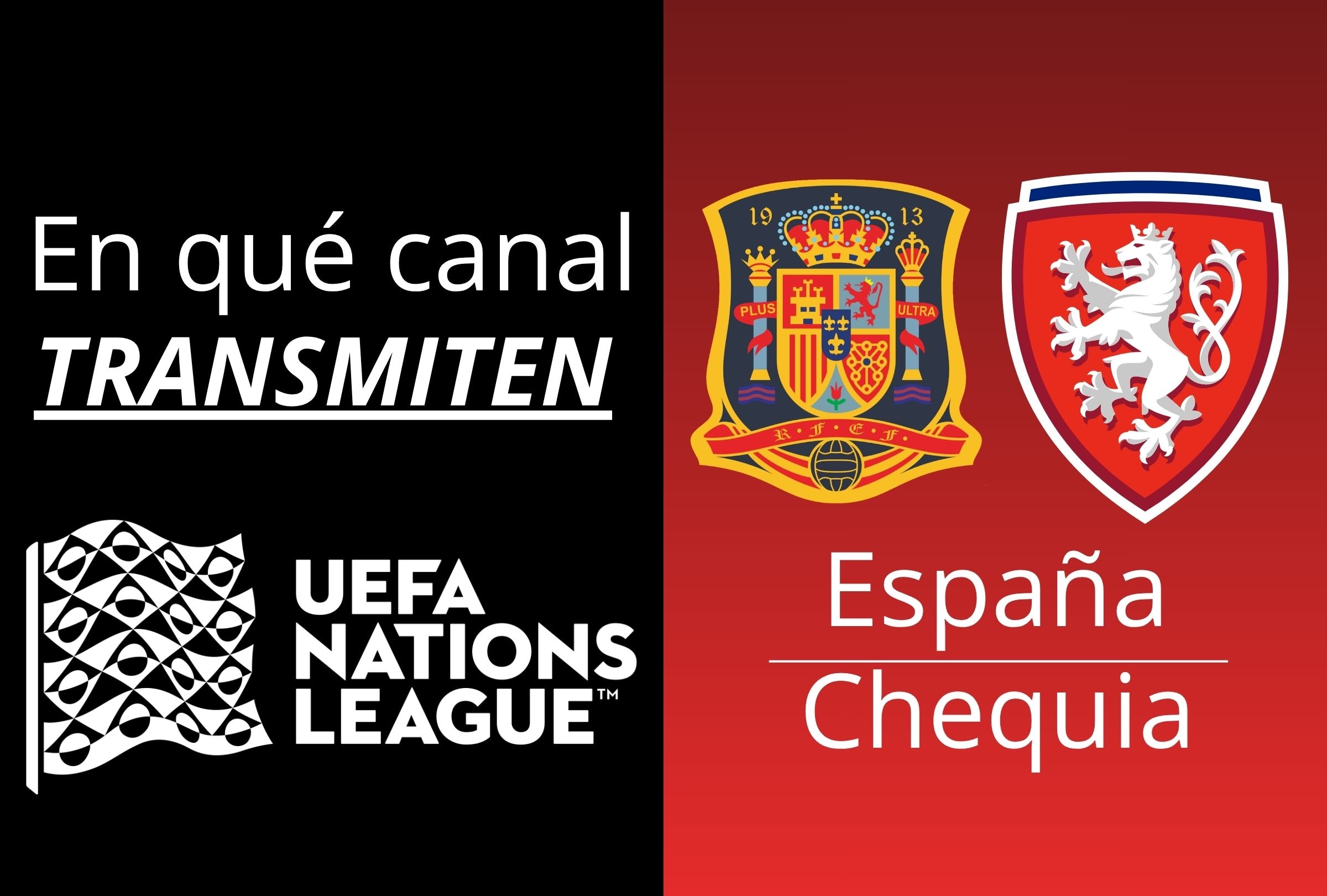 Conoce qué canales de TV y señal online pasan el partido España vs. Chequia por el Grupo C de la UEFA Nations League este sábado 3 de octubre desde las 20:45 horario peninsular. (Foto: Composición Depor)