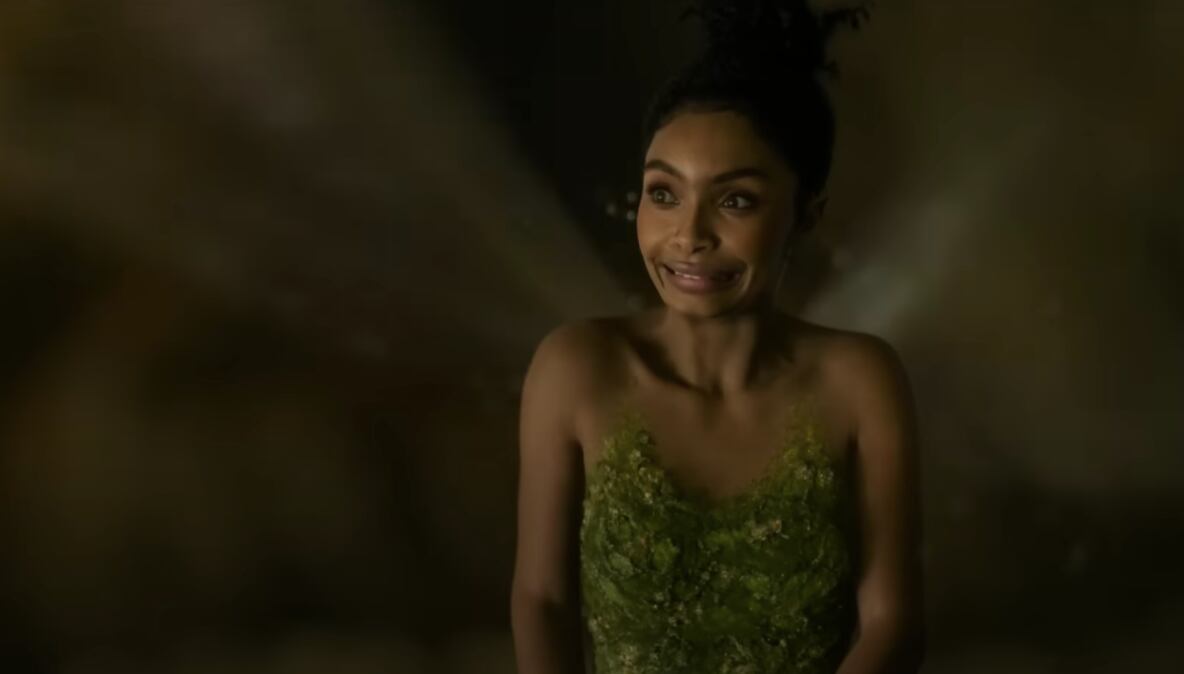 Yara Shahidi interpretó a Tinker Bell en la película "Peter Pan y Wendy" (Foto: Walt Disney Pictures)