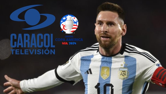 Caracol Televisión transmitió el partido inaugural entre Argentina y Canadá por el grupo A de la Copa América 2024. (Foto: Agencias/Composición)