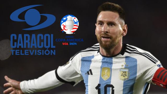 Caracol TV televisó el duelo Argentina (2-0) Canadá desde Colombia (20/06/2024) 