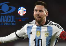 Caracol TV televisó el duelo Argentina (2-0) Canadá desde Colombia (20/06/2024)