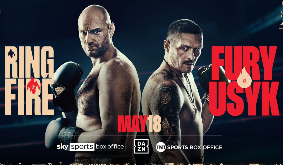 Conoce todos los detalles de la pelea Tyson Fury vs. Oleksandr Usyk (Foto: @BoxingStuds)