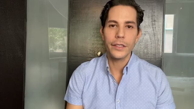 Christian Chávez se pronuncia con video tras ser denunciado por su expareja