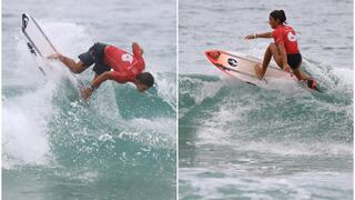 ¡Domaron las olas! Raúl Ríos y Sol Aguirre se coronaron campeones en fecha del Circuito Junior de la WSL en Brasil